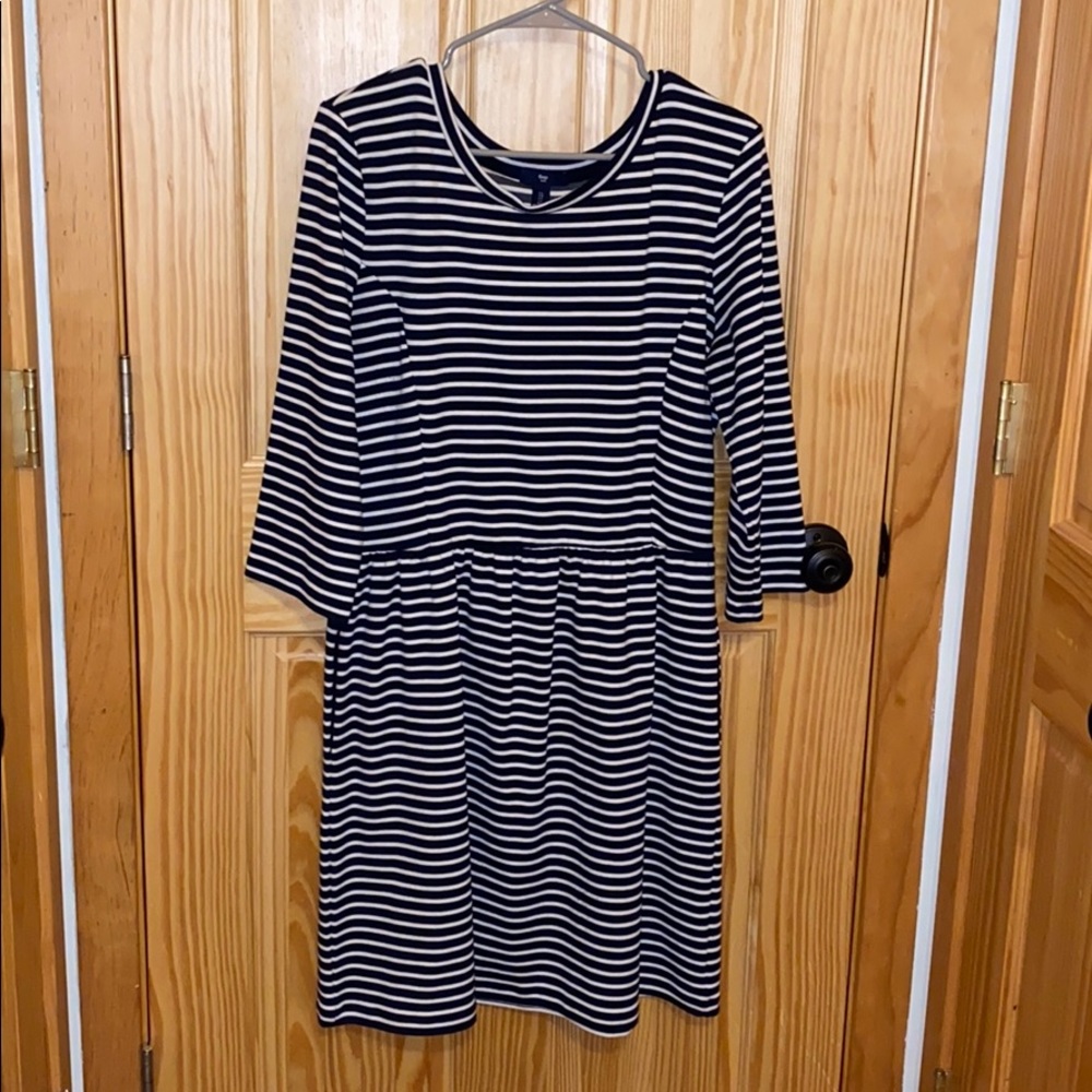 Striped dress with pockets